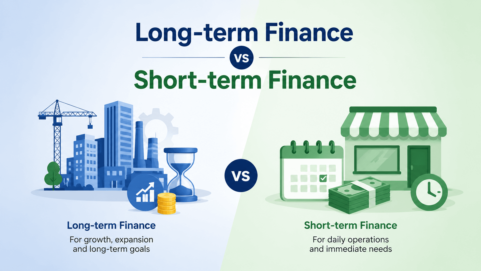 Long-Term Finance Vs Short-Term Finance