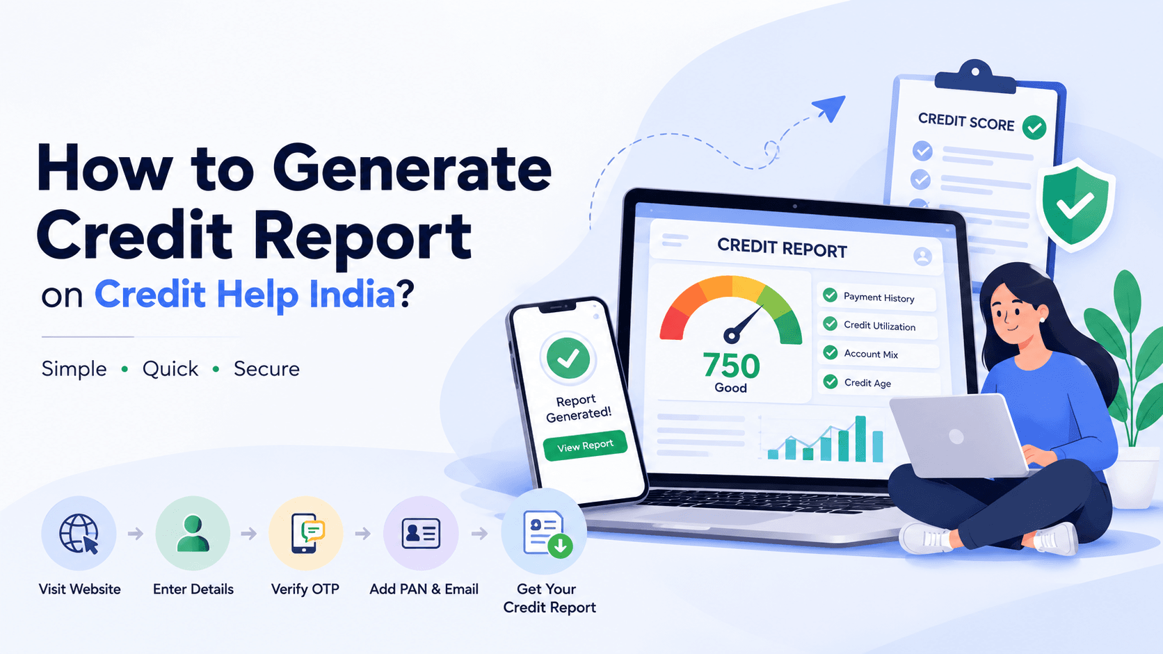 How to Generate Credit Report For Free